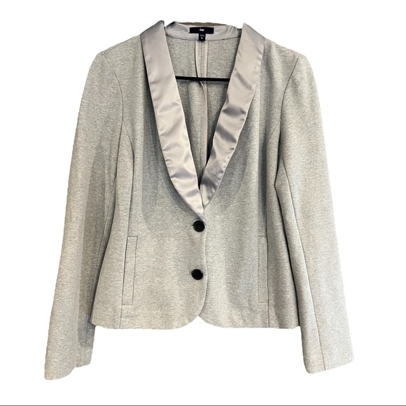 GAP Jackets & Blazers - Gap Gray Heather Cotton Blazer Size M